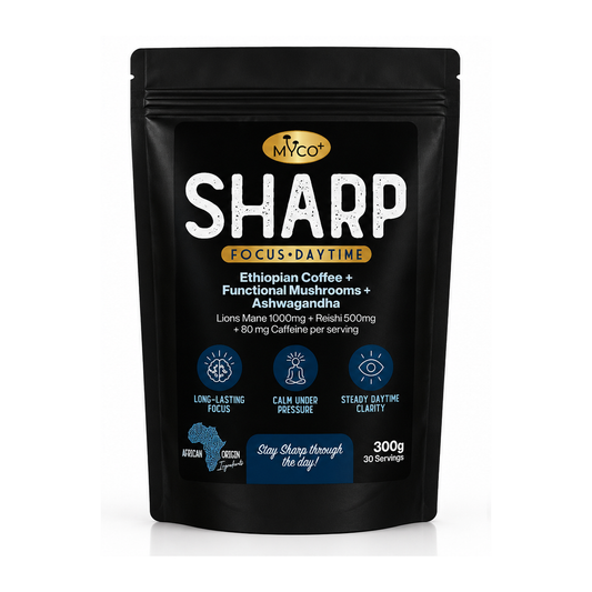 Myco+ SHARP Lion's Mane Coffee — Focus & Resilience